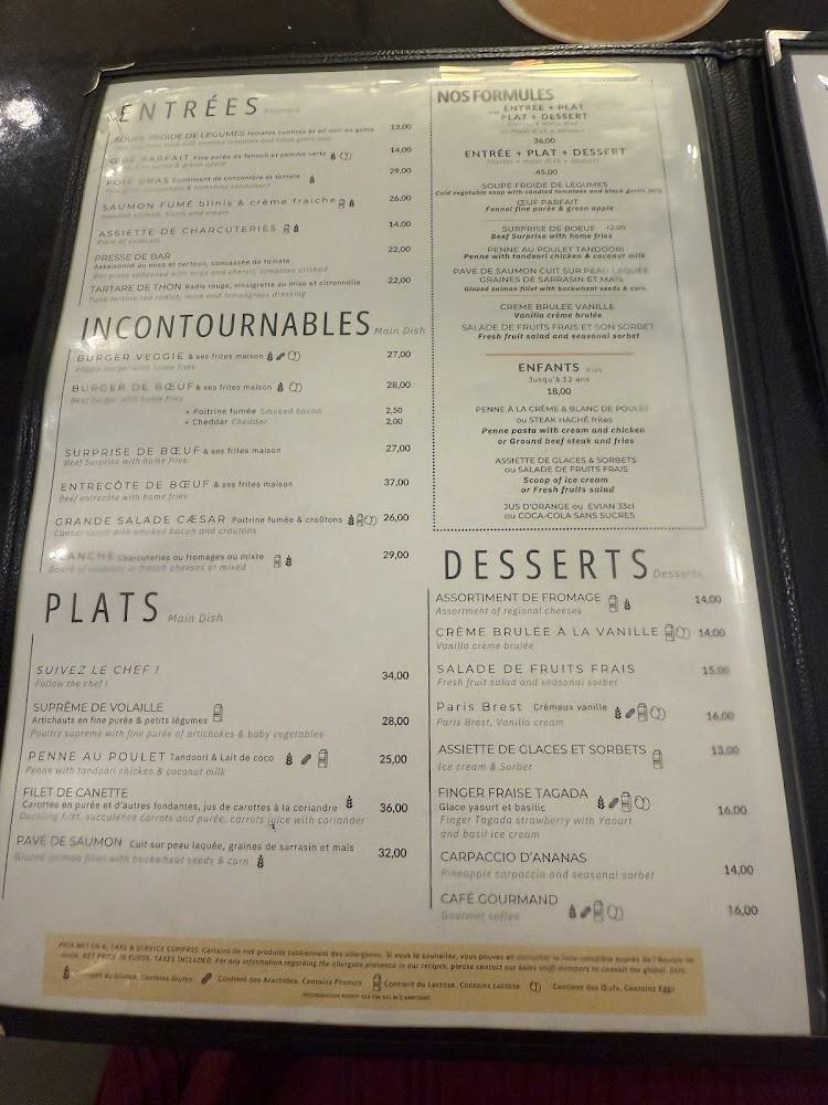 The French Taste by Guy Martin - Menu Image 2